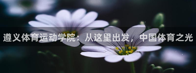 必一运动体育官网：遵义体育运动学院：从这里出发，中国体育之光