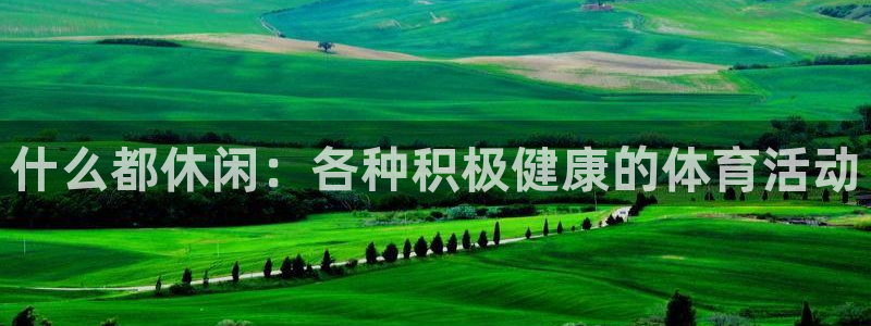 bsport必一运动：什么都休闲：各种积极健康的体育活动