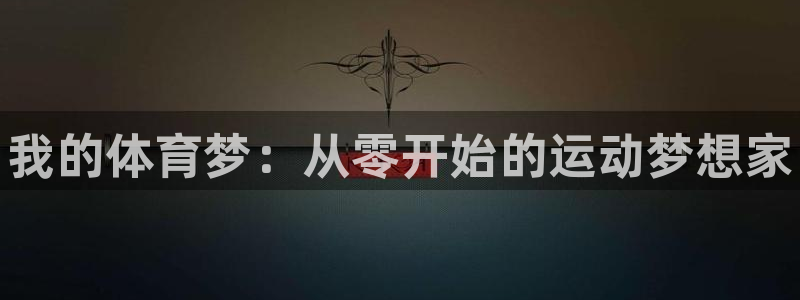 必一运动官网入口：我的体育梦：从零开始的运动梦想家