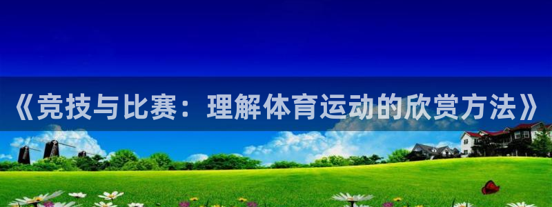 必一运动官网：《竞技与比赛：理解体育运动的欣赏方法》